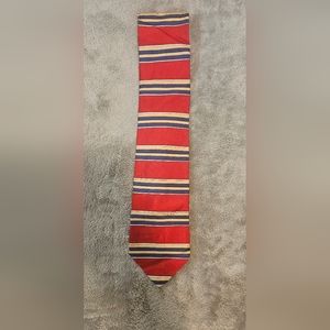 BASIC ELEMENTS Adult Striped Red Necktie